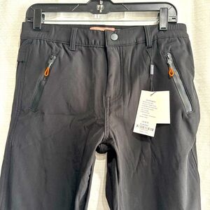 CAMII MIA girls XL ski pants black waterproof NWT